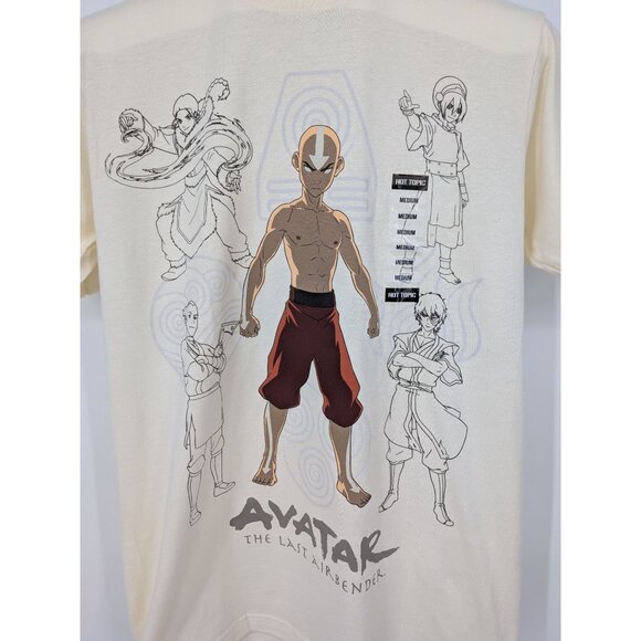 Avatar Last Airbender T Shirt Adult Size M Aang Evolution Graphic Anime Cosplay - Picture 4 of 7